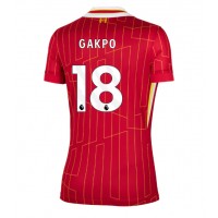 Liverpool Cody Gakpo #18 Domaci Dres za Ženska 2024-25 Kratak Rukav